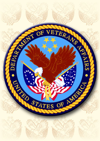 Graphic of department of Veterans Affairs Seal.